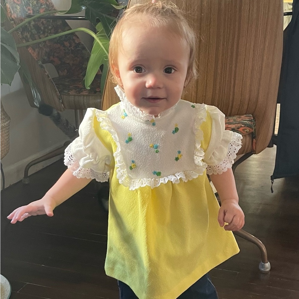 2 for $40 1970’s Vintage Baby Top and pants.